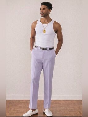 Bogey Boys The Best Pant Lavender Tailored Golf Trousers Mens Varies Sizes Retro